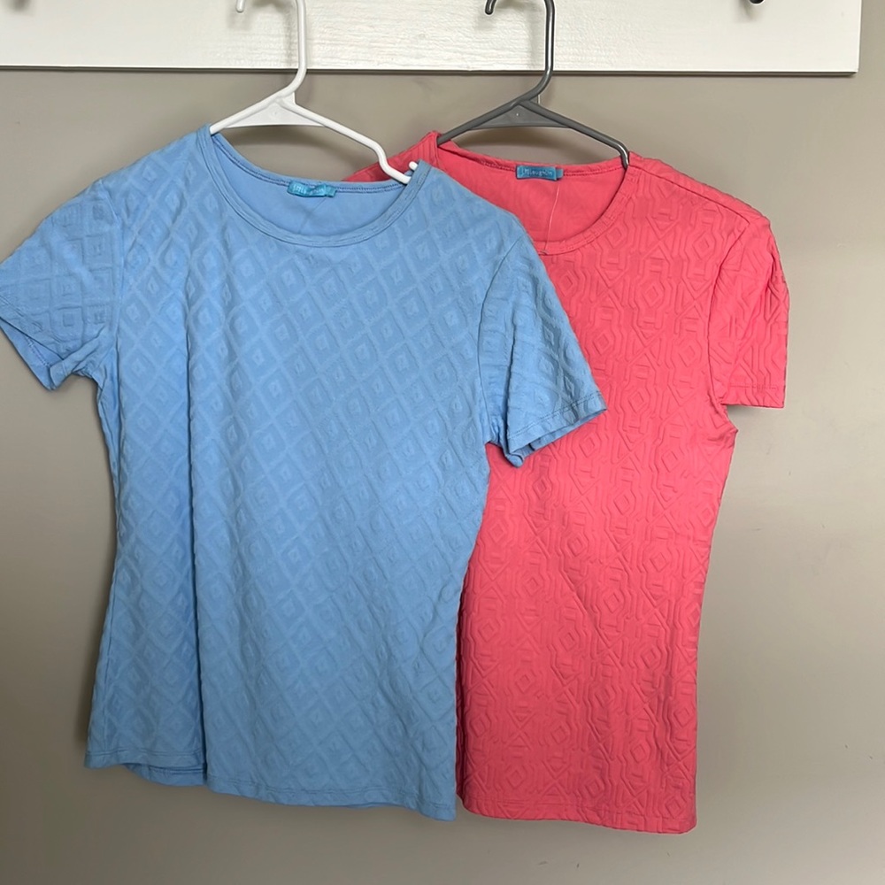 J.McLaughlin Allie Cap Sleeve T-Shirt Set - Size Small